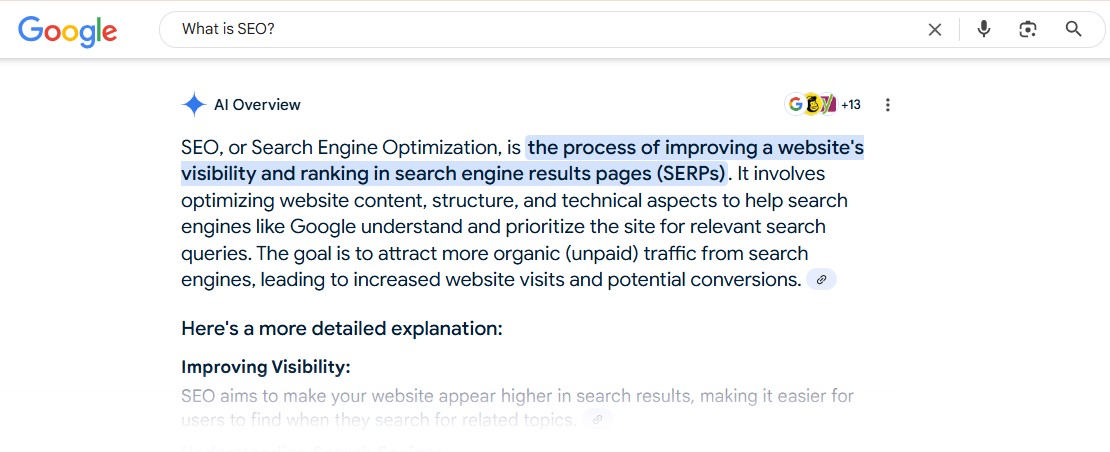 google ai mode seo optymizatsiia 6